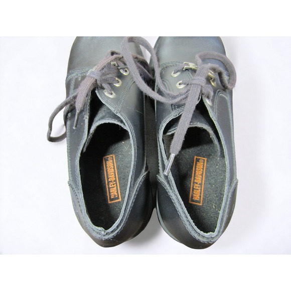 Harley Davidson‎ Chunky Sole Lace Shoes Women's Size 6.5 - Picture 10 of 11